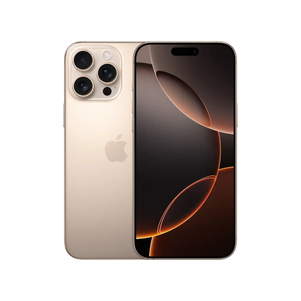 iPhone 16 Pro Max - Titane Sable - Comme Neuf